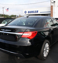 chrysler 200 2012 black sedan touring gasoline 4 cylinders front wheel drive automatic 07730