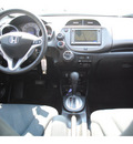 honda fit 2009 silver hatchback sport w navi gasoline 4 cylinders front wheel drive automatic 77065
