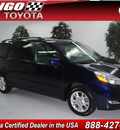 toyota sienna 2006 blue van xle 7 passenger gasoline 6 cylinders all whee drive automatic 91731