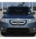 honda pilot 2009 gray suv touring w navi w dvd gasoline 6 cylinders front wheel drive automatic with overdrive 77065