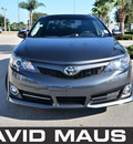 toyota camry 2012 gray sedan se 4 cylinders front wheel drive automatic 32771