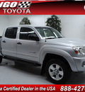toyota tacoma 2008 silver prerunner v6 gasoline 6 cylinders 2 wheel drive automatic 91731