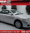toyota camry 2010 silver sedan le 4 cylinders front wheel drive automatic 91731