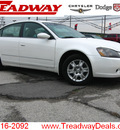 nissan altima 2006 white sedan 2 5 s gasoline 4 cylinders front wheel drive automatic 45840