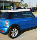 mini cooper 2008 lt  blue hatchback s gasoline 4 cylinders front wheel drive manual 76210