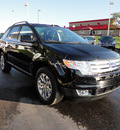 ford edge 2009 black suv limited gasoline 6 cylinders front wheel drive automatic 45036
