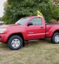 toyota tacoma 2006 red pickup truck rc sr5 4x gasoline 4 cylinders 4 wheel drive 5 speed manual 56001