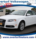 audi a4 2008 white sedan 2 0t special ed  quattro gasoline 4 cylinders all whee drive automatic 99336