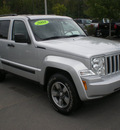 jeep liberty 2008 silver suv sport gasoline 6 cylinders 4 wheel drive automatic 13502