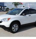 honda cr v 2008 white suv lx gasoline 4 cylinders front wheel drive automatic with overdrive 77065
