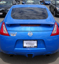 nissan 370z 2009 blue coupe gasoline 6 cylinders rear wheel drive automatic 79925