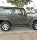 jeep wrangler 2009 green suv x gasoline 6 cylinders 4 wheel drive automatic 78238