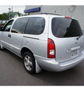nissan quest 2001 silver van gxe gasoline 6 cylinders front wheel drive automatic with overdrive 07044