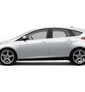 ford focus 2012 white hatchback titanium gasoline 4 cylinders front wheel drive not specified 46168