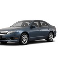 ford fusion 2012 blue sedan sel gasoline 4 cylinders front wheel drive 6 speed automatic 56301