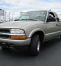 chevrolet s 10 2003 lt  gray pickup truck gasoline 6 cylinders rear wheel drive automatic 46410