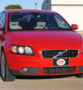 volvo s40 2007 red sedan 2 4i gasoline 5 cylinders front wheel drive automatic 75228