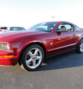 ford mustang 2009 red coupe gasoline 6 cylinders rear wheel drive 5 speed manual 60915