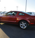 ford mustang 2009 red coupe gasoline 6 cylinders rear wheel drive 5 speed manual 60915