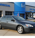 honda accord 2007 dk  gray sedan special edition gasoline 4 cylinders front wheel drive automatic 77065