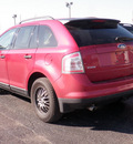 ford edge 2007 red suv se gasoline 6 cylinders front wheel drive automatic 61832