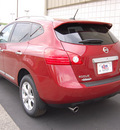 nissan rogue 2011 red wagon sv gasoline 4 cylinders front wheel drive cont  variable trans  47130