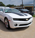 chevrolet camaro 2012 white coupe lt gasoline 6 cylinders rear wheel drive automatic 27591
