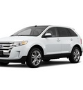 ford edge 2012 white suv sel gasoline 6 cylinders front wheel drive shiftable automatic 46168