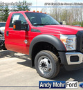 ford f 450 super duty 2011 red biodiesel 10 cylinders 4 wheel drive shiftable automatic 46168