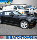 ford mustang 2012 black coupe gt premium gasoline 8 cylinders rear wheel drive 6 speed manual 07724
