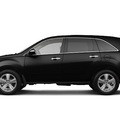 acura mdx 2011 black suv w tech w res gasoline 6 cylinders all whee drive shiftable automatic 55420