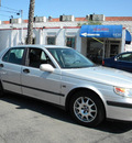 saab 9 5 2001 silver sedan 2 3t gasoline 4 cylinders front wheel drive automatic 92882