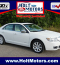 lincoln mkz 2008 white sedan gasoline 6 cylinders front wheel drive automatic with overdrive 55321