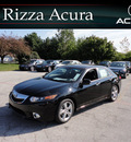 acura tsx 2011 black sedan gasoline 4 cylinders front wheel drive automatic with overdrive 60462