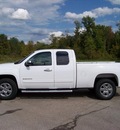 gmc sierra 1500 2012 white pickup truck sle flex fuel 8 cylinders 2 wheel drive not specified 44024