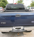 ford f 150 2003 blue lariat gasoline 8 cylinders sohc 4 wheel drive automatic with overdrive 62863