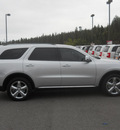 dodge durango 2011 silver suv citadel gasoline 6 cylinders all whee drive 5 speed automatic 99212