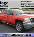 chevrolet silverado 2500hd 2011 red pickup truck lt gasoline 8 cylinders 2 wheel drive 6 speed automatic 55391