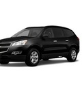 chevrolet traverse 2012 black suv lt gasoline 6 cylinders front wheel drive 6 speed automatic 55391