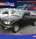 toyota tacoma 2003 black pickup truck gasoline 4 cylinders rear wheel drive automatic 34474