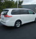 toyota sienna 2011 white van le 8 passenger gasoline 6 cylinders front wheel drive automatic 55448