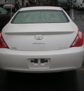 toyota camry solara 2005 white coupe gasoline 6 cylinders front wheel drive automatic 13502