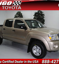 toyota tacoma 2008 tan prerunner v6 gasoline 6 cylinders 2 wheel drive automatic 91731