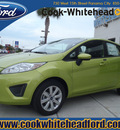 ford fiesta 2012 lt  green hatchback se gasoline 4 cylinders front wheel drive automatic 32401
