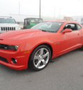 chevrolet camaro 2010 orange coupe ss gasoline 8 cylinders rear wheel drive 6 speed automatic 60915