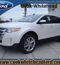 ford edge 2012 white sel gasoline 6 cylinders front wheel drive automatic 32401