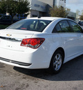chevrolet cruze 2011 white sedan lt gasoline 4 cylinders front wheel drive 6 speed automatic 46168