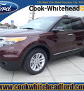 ford explorer 2012 dk  red suv xlt gasoline 6 cylinders 2 wheel drive automatic 32401