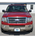 ford expedition 2009 red suv eddie bauer flex fuel 8 cylinders 4 wheel drive automatic 77388