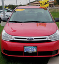 ford focus 2008 red sedan se gasoline 4 cylinders front wheel drive automatic with overdrive 56001